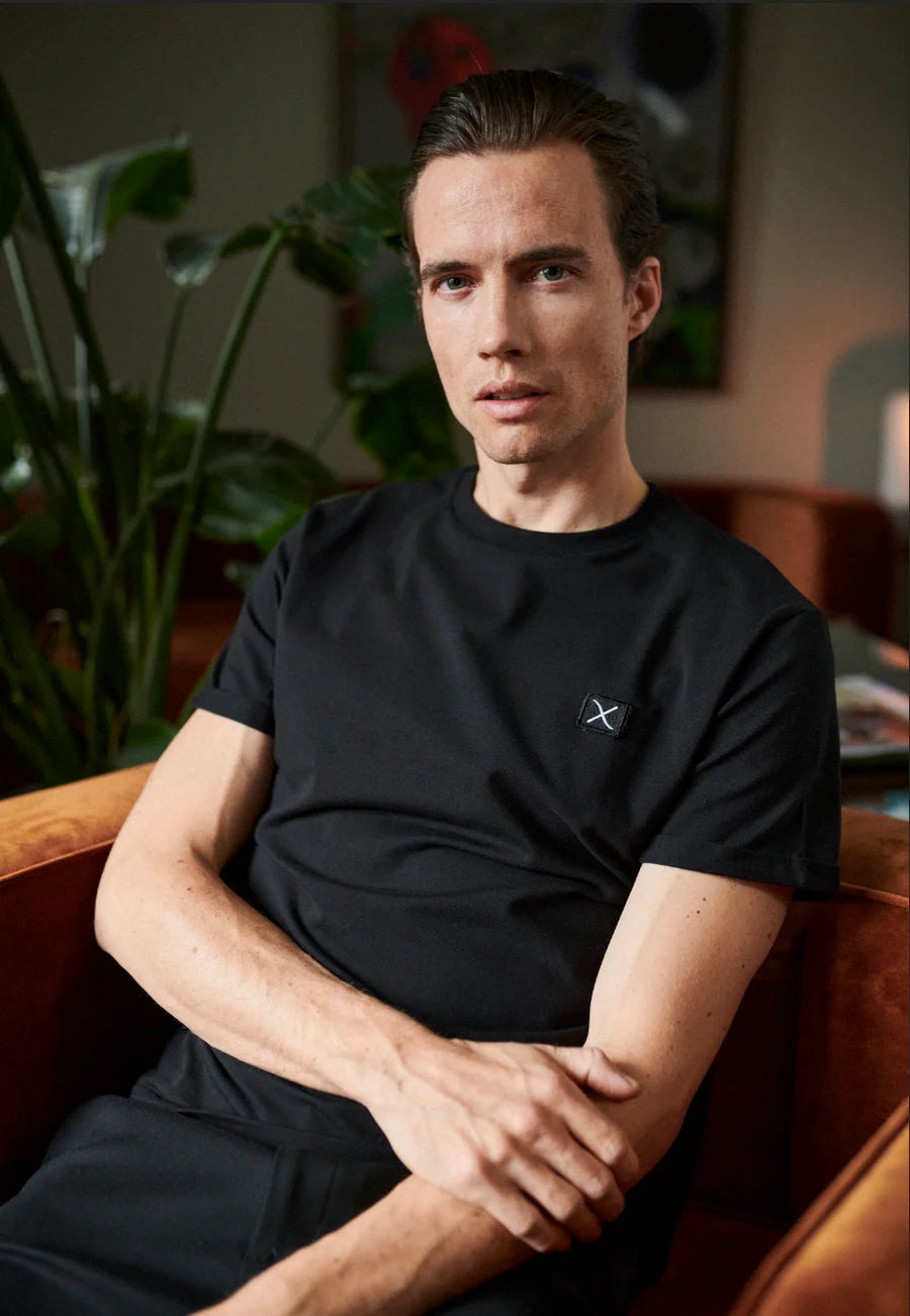 Clean Cut Copenhagen Basic Organic Tee Black
