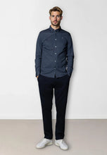 Load image into Gallery viewer, Clean Cut Copenhagen Clean Formal AOP Shirt Navy

