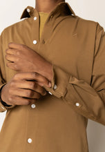 Load image into Gallery viewer, Clean Cut Copenhagen Formal Stretch Shirt Brown
