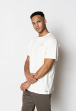 Load image into Gallery viewer, Clean Cut Copenhagen Cross Logo Tee Ecru
