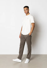 Load image into Gallery viewer, Clean Cut Copenhagen Cross Logo Tee Ecru
