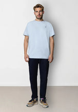 Load image into Gallery viewer, Clean Cut Copenhagen Cross Logo Tee Blue
