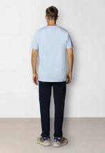 Load image into Gallery viewer, Clean Cut Copenhagen Cross Logo Tee Blue

