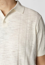 Load image into Gallery viewer, Clean Cut Copenhagen Jonas Knit Polo Ecru
