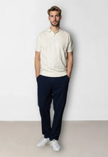 Load image into Gallery viewer, Clean Cut Copenhagen Jonas Knit Polo Ecru
