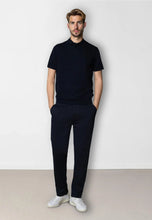 Load image into Gallery viewer, Clean Cut Copenhagen Jonas Knitted Polo Navy
