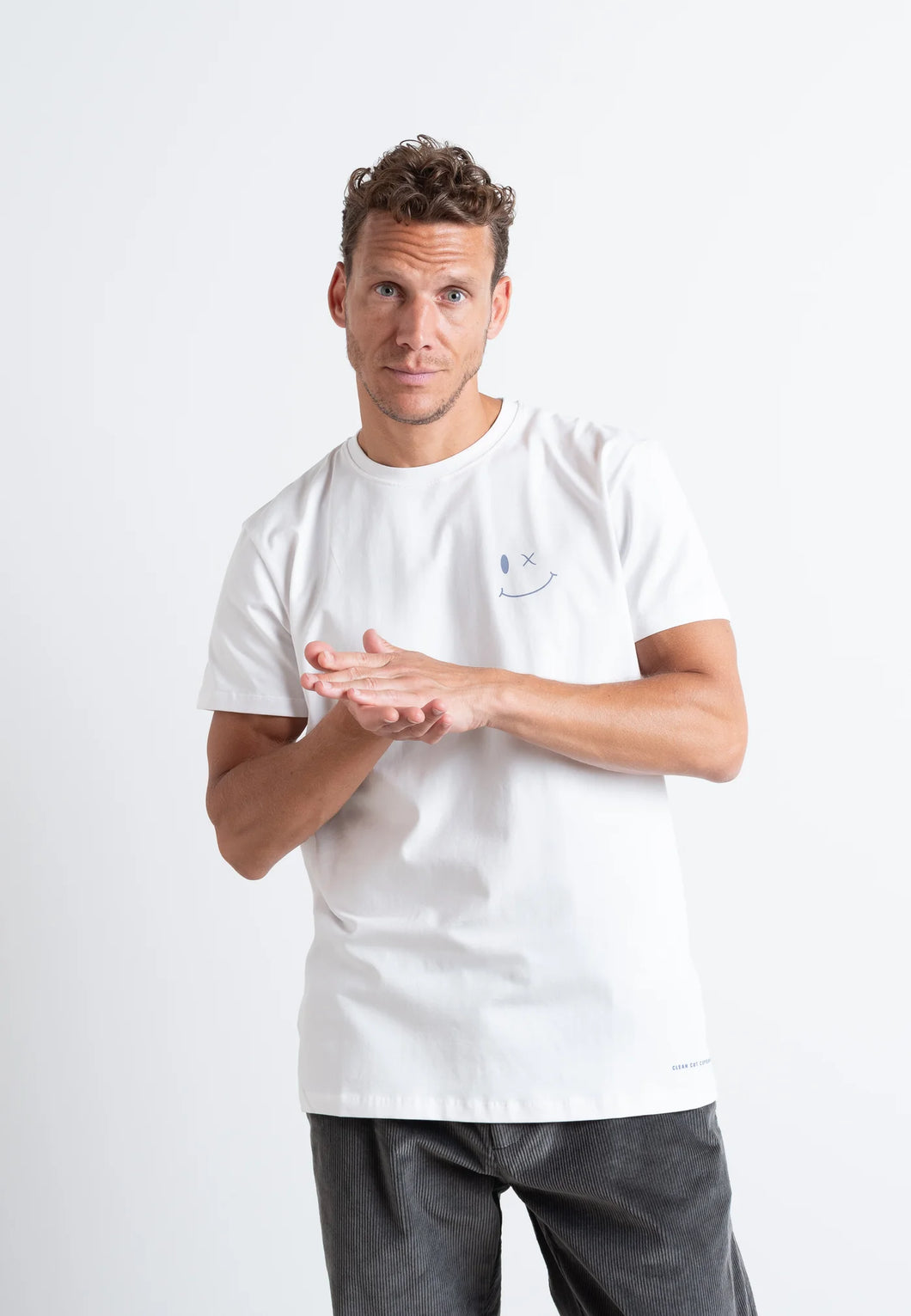 Clean Cut Copenhagen Patrick Organic T-Shirt White