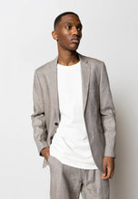 Load image into Gallery viewer, Clean Cut Copenhagen Roman Linen Blazer Khaki
