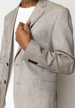 Load image into Gallery viewer, Clean Cut Copenhagen Roman Linen Blazer Khaki
