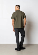 Load image into Gallery viewer, Clean Cut Copenhagen Silkeborg Stretch Polo Shirt Army

